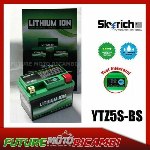 Skyrich batteria litio moto - batteria,