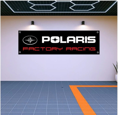 Polaris factory racing banner - factory,