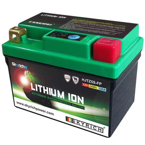 Batteria litio moto - litio, skyrich