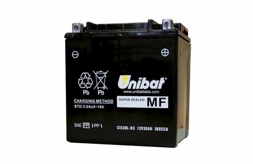 Batteria moto unibat agm 12v - unibat,
