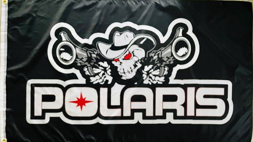 Polaris 3x5ft flag - flag, man
